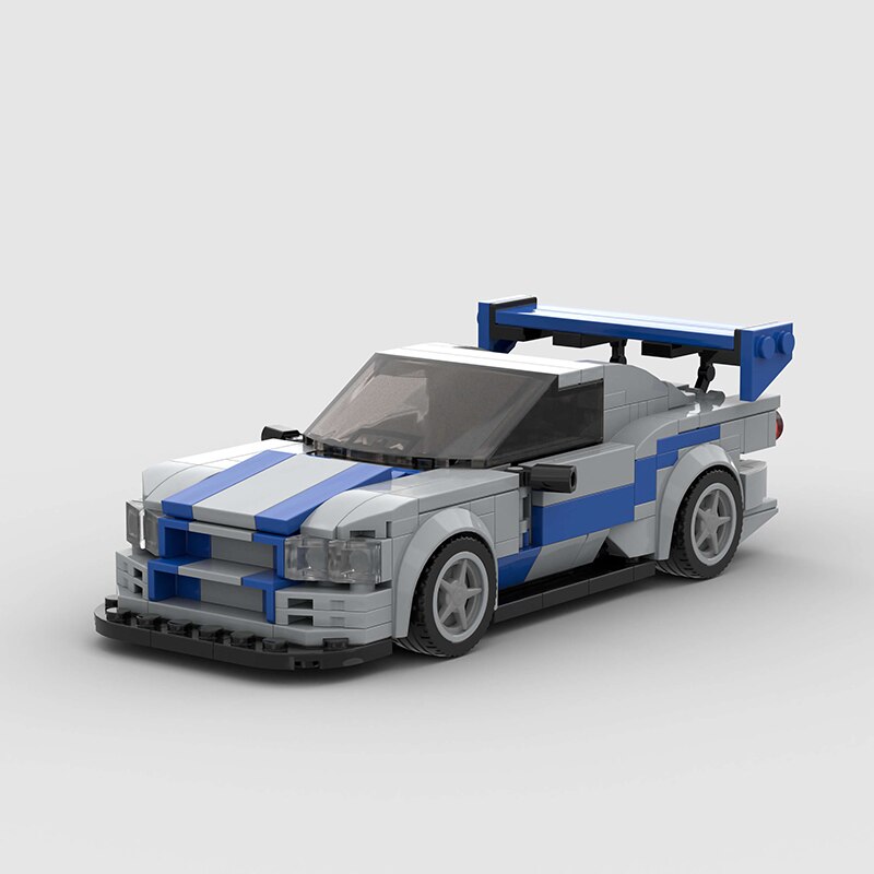 Nissan Skyline R34 - Brick Set