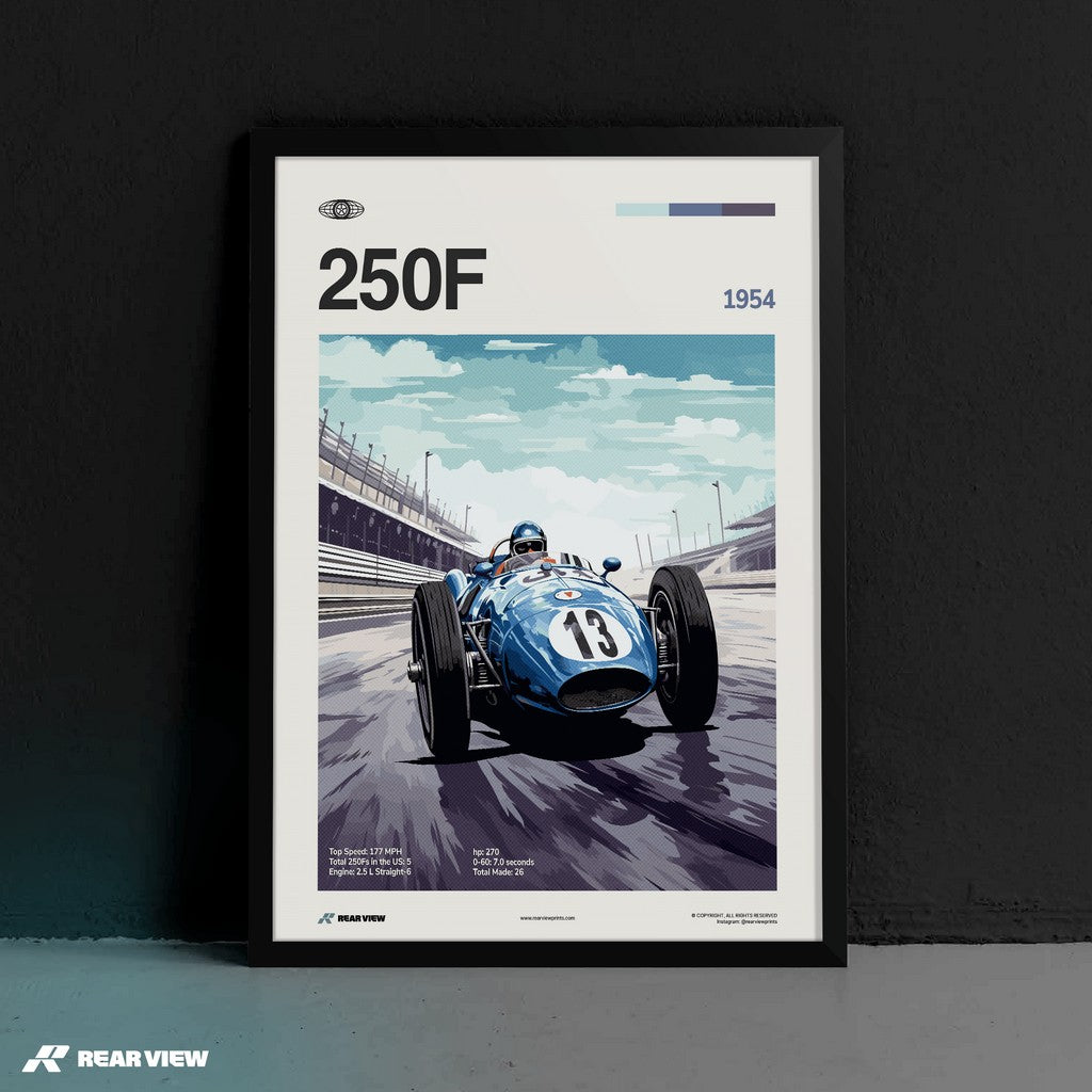 250F 1954 - Car Print