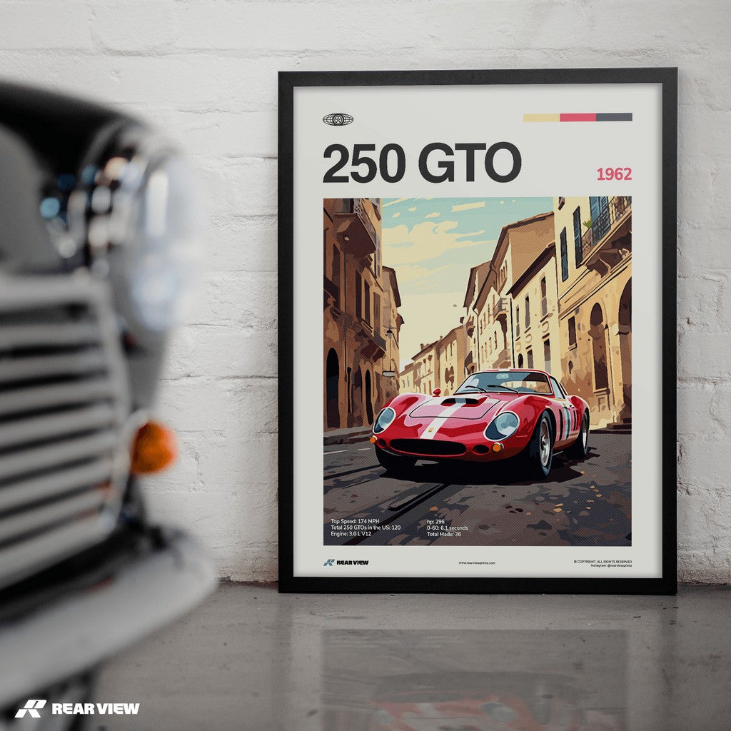 250 GTO 1962 - Car Print