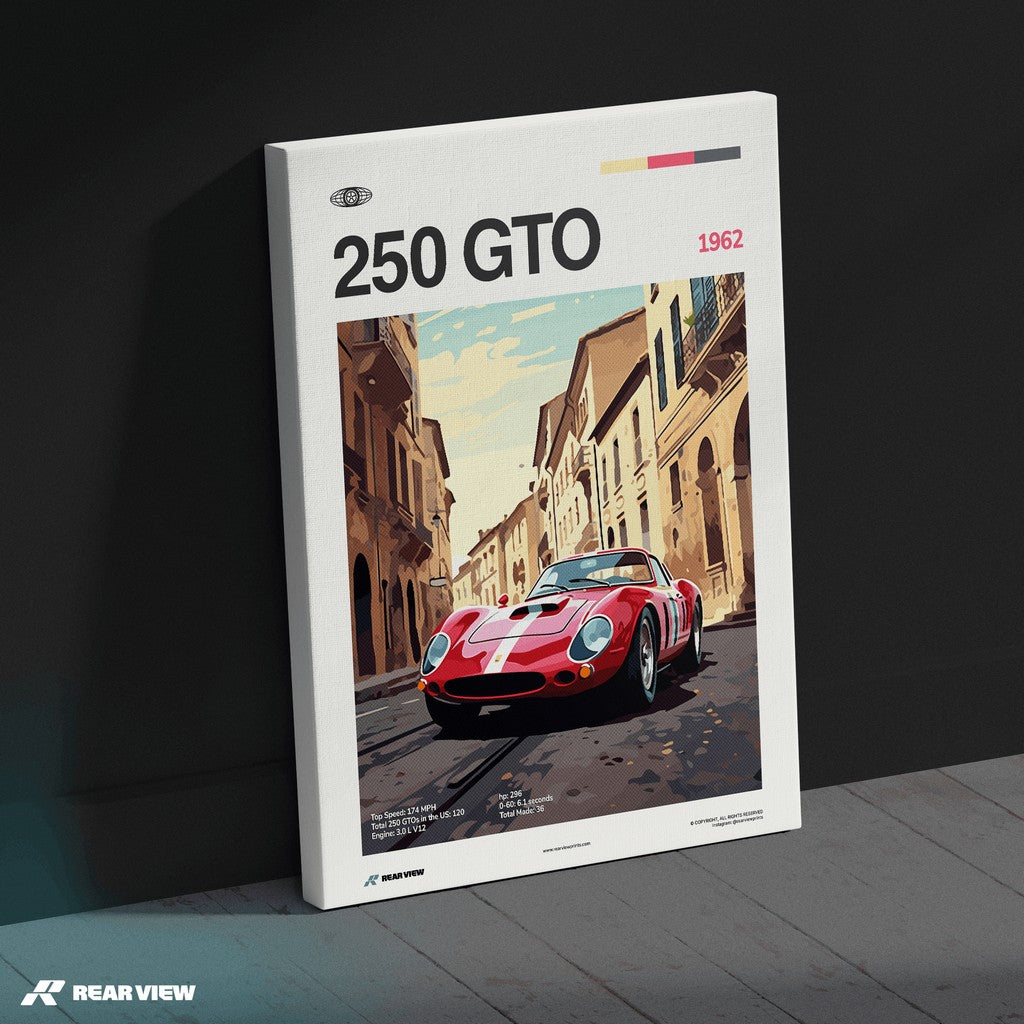 250 GTO 1962 - Car Print