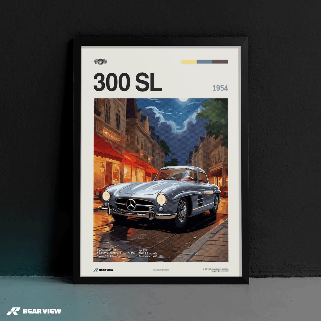 300 SL 1954 - Car Print