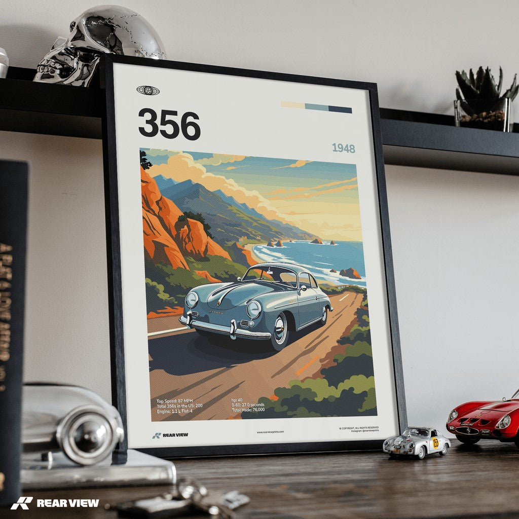 356 1948 - Car Print