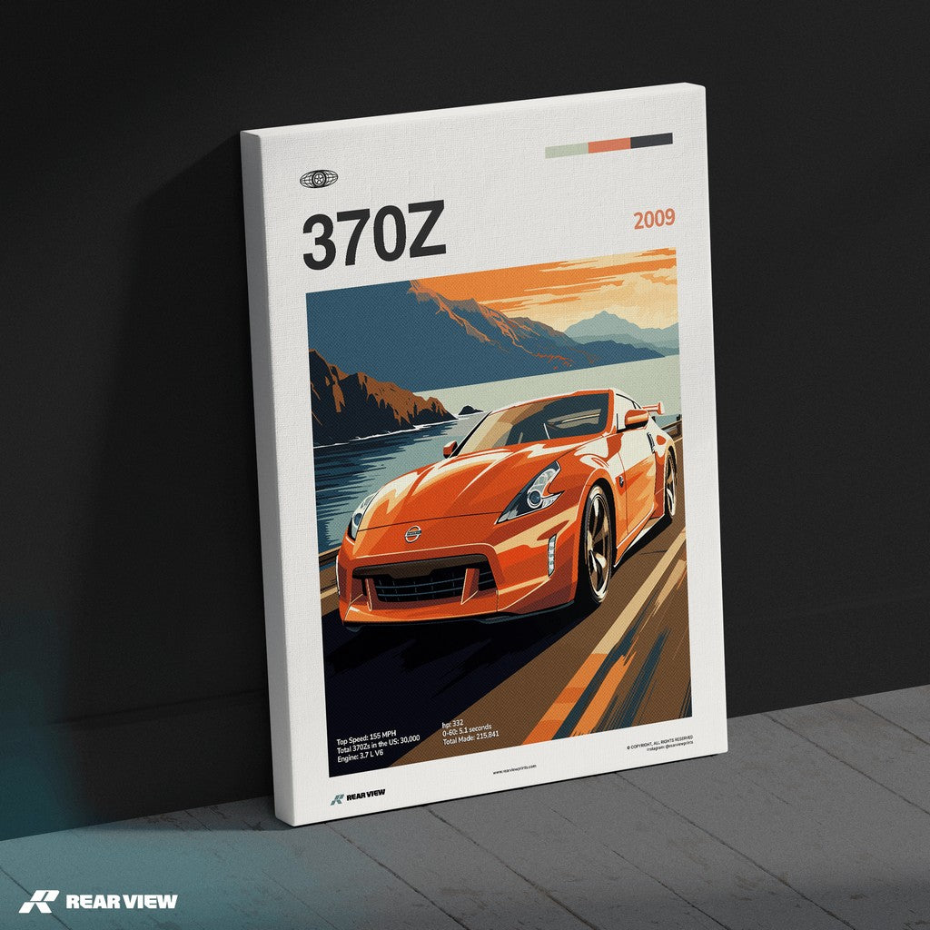 370z 2009 - Car Print