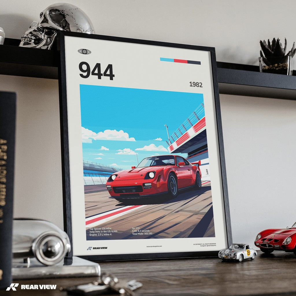 944 1982 - Car Print
