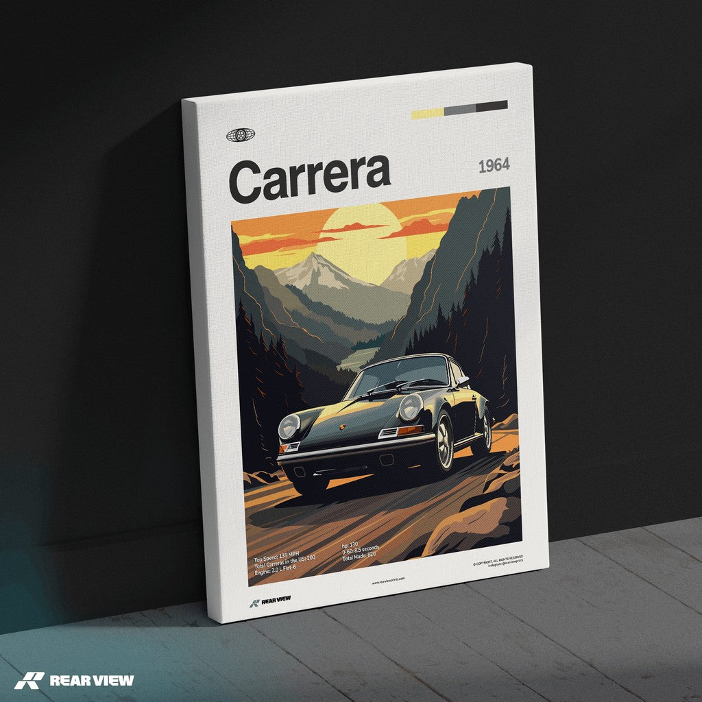 911 Carrera 1964 - Car Print