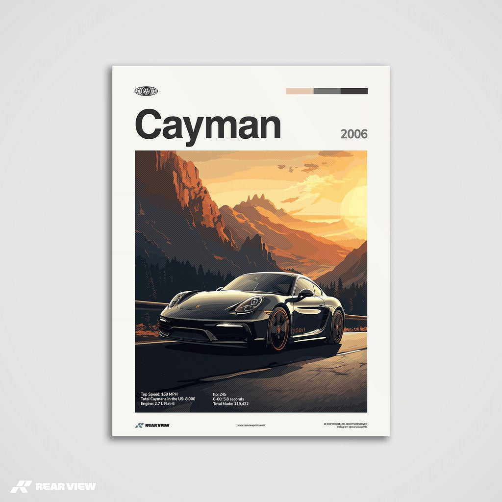 Cayman 2006 - Car Print