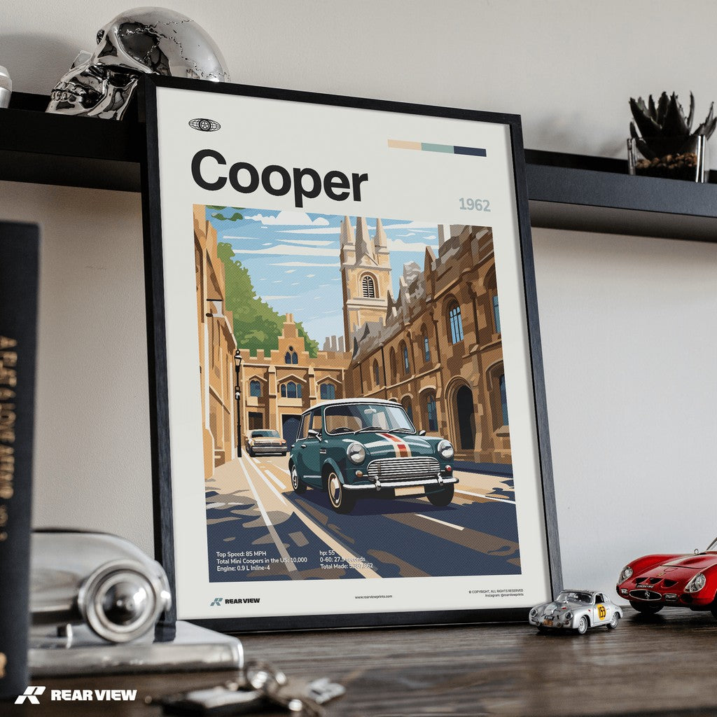 Cooper 1962 - Car Print
