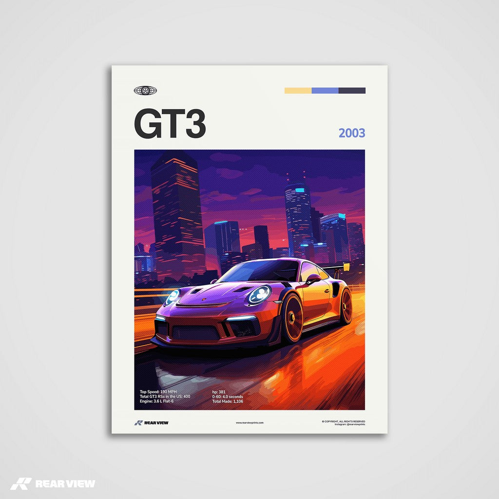 GT3 2003 - Car Print