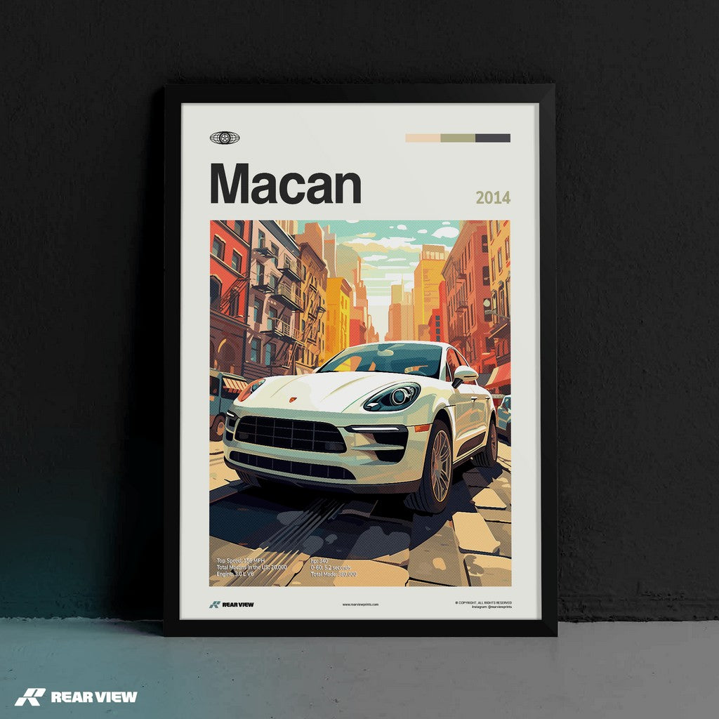 Macan 2014 - Car Print