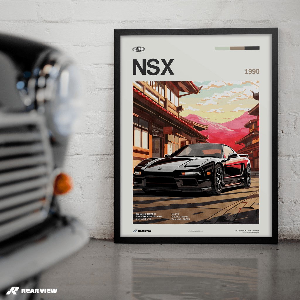NSX 1990 - Car Print