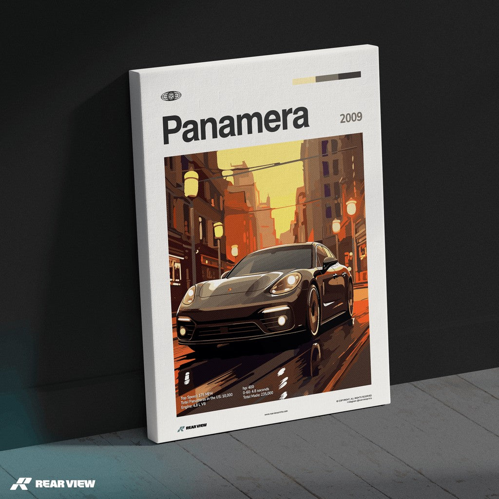 Panamera 2009 - Car Print