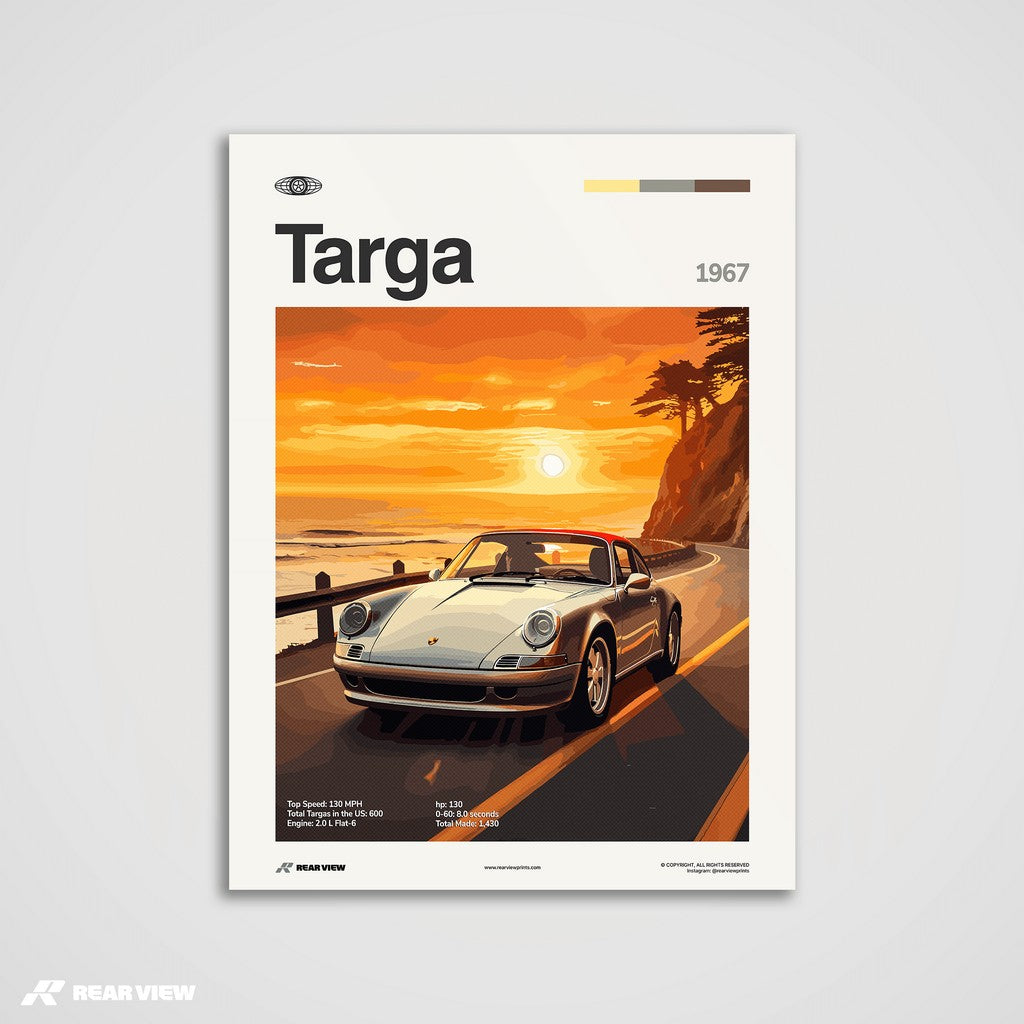 Targa 1967 - Car Print
