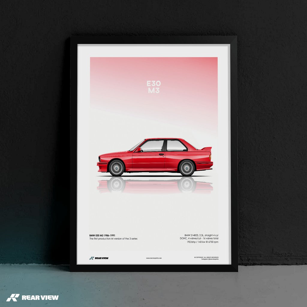 Pioneer of Class - E30 M3 Art Print