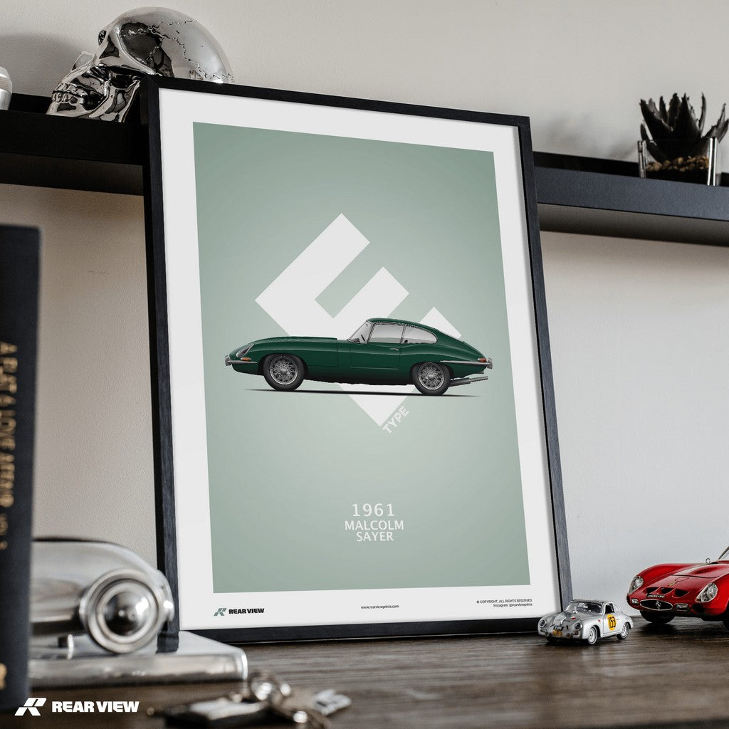 Sayers Philosophy – E-Type Art Print