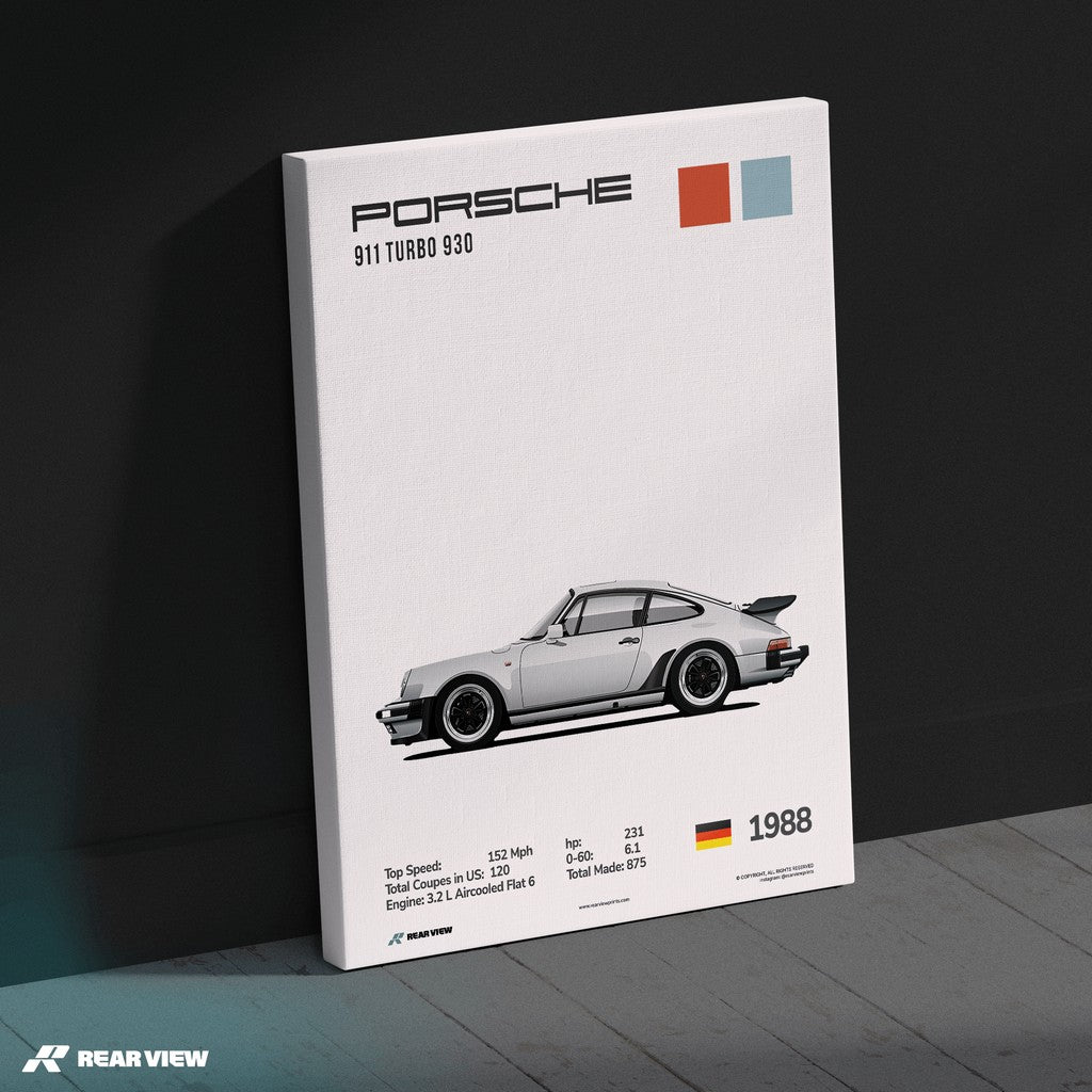 Turbo Elegance - 911 Art Print