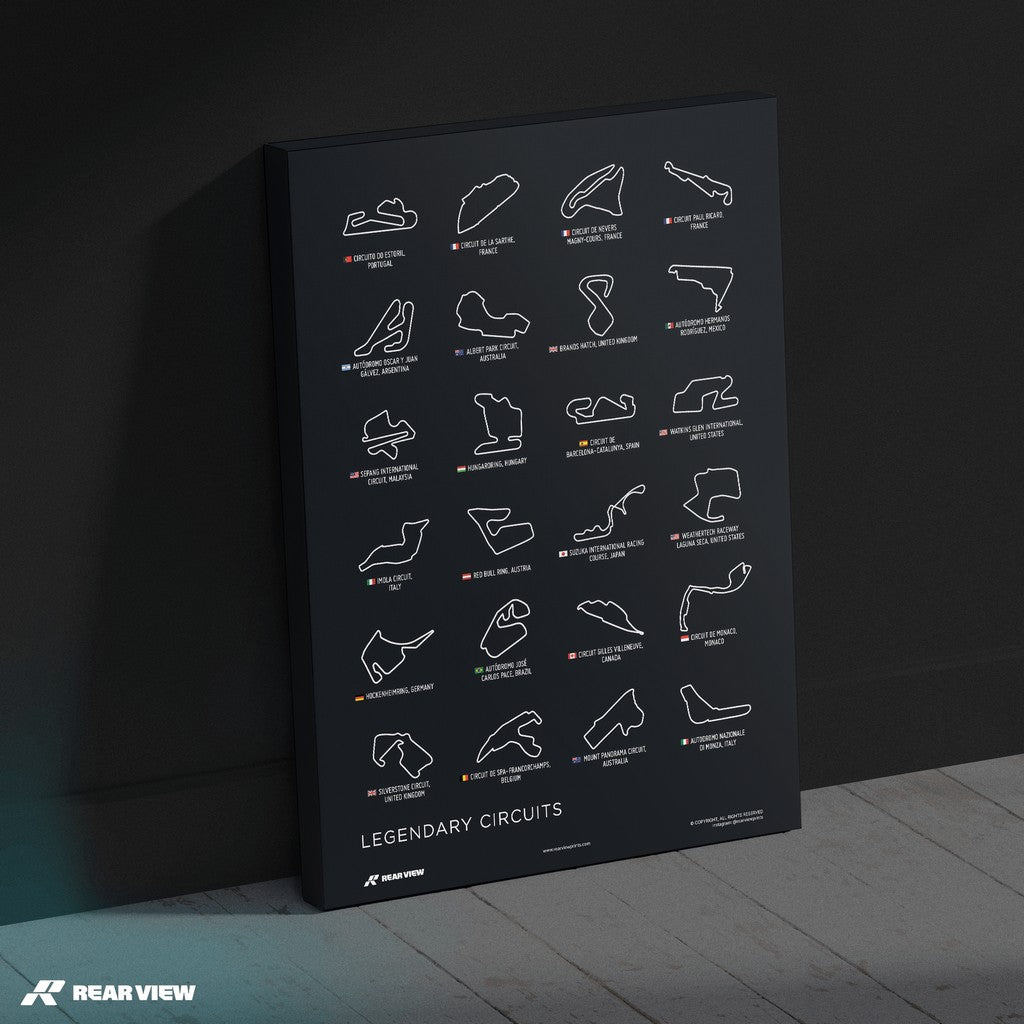 Legendary Circuits - GP Art Print