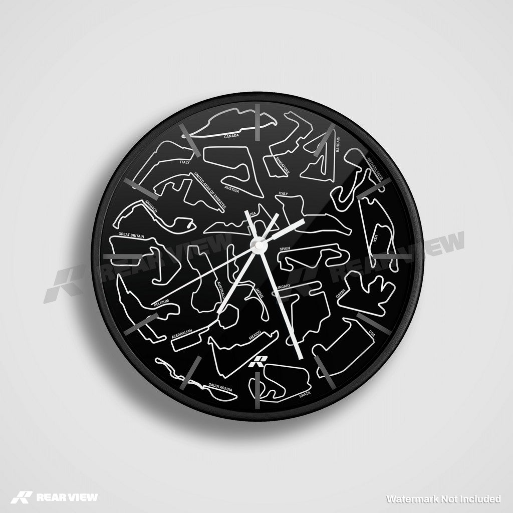 F1 Race Track Black - Lightweight Dial Edition