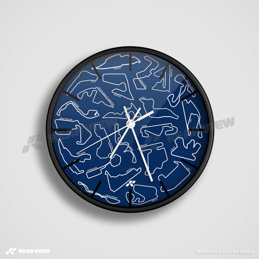 F1 Race Track Blue - Lightweight Dial Edition