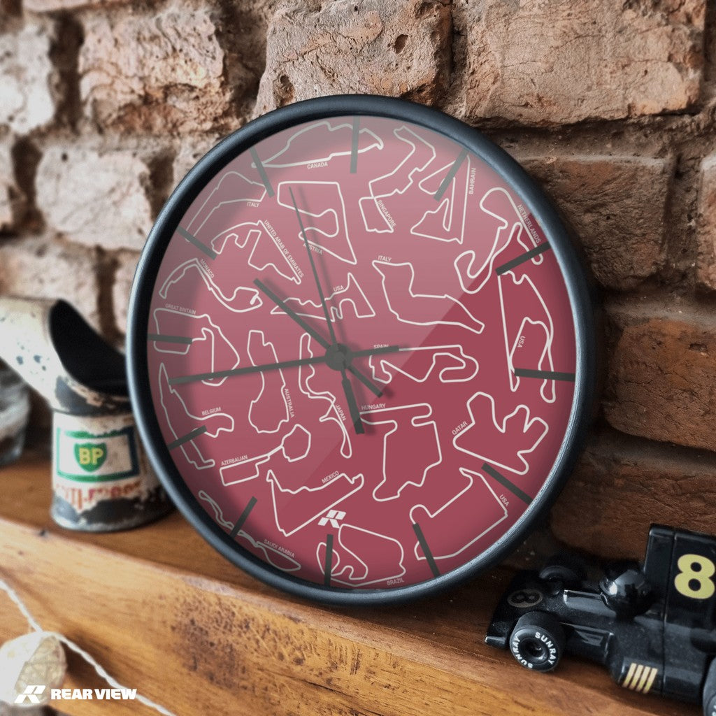 F1 Race Track Red - Lightweight Dial Edition