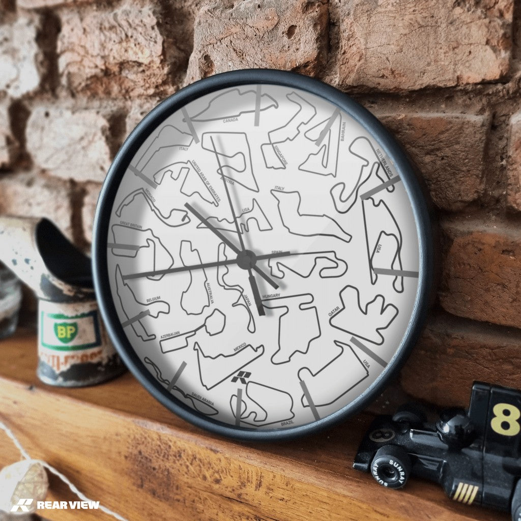 F1 Race Track White - Lightweight Dial Edition