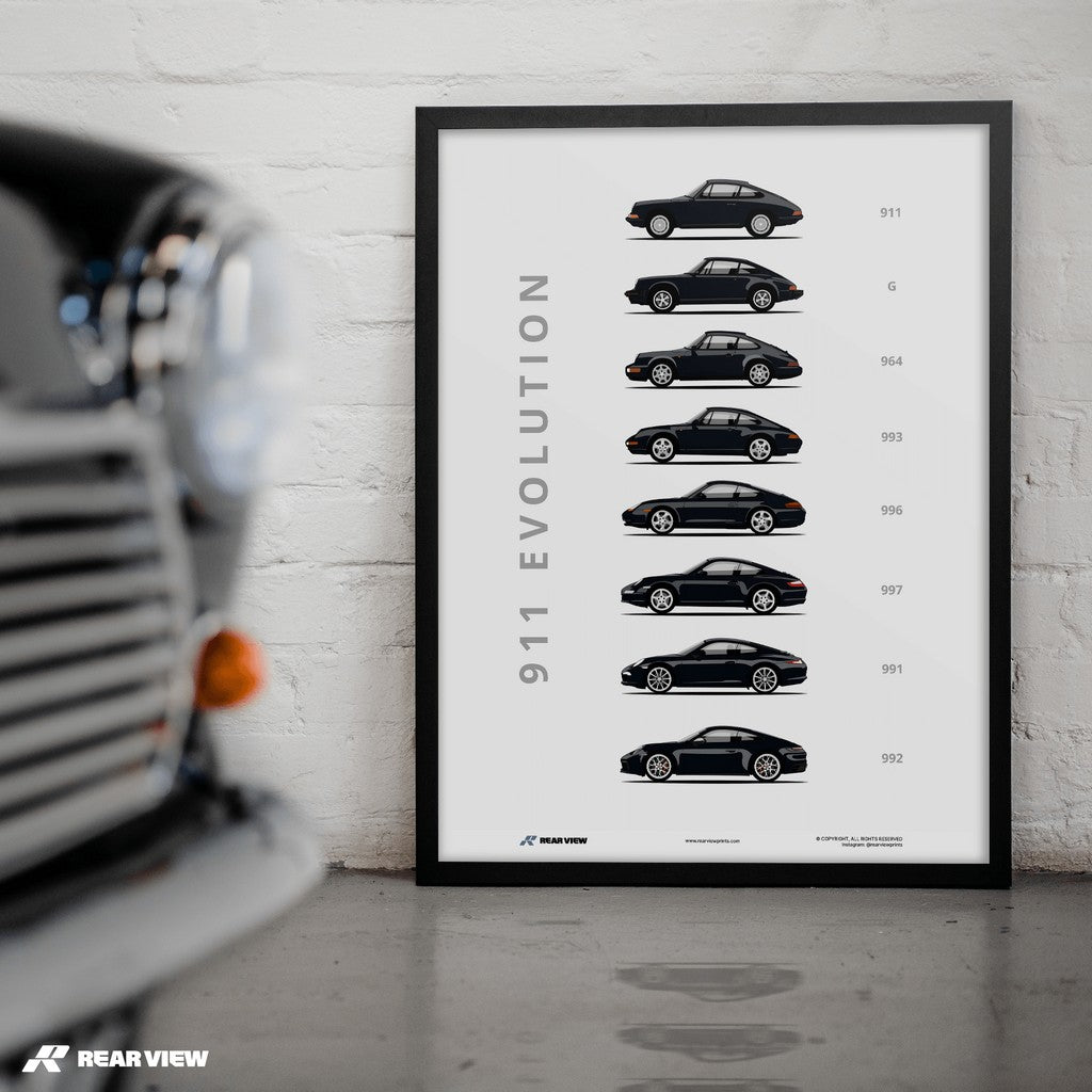 911 - Car Art Print