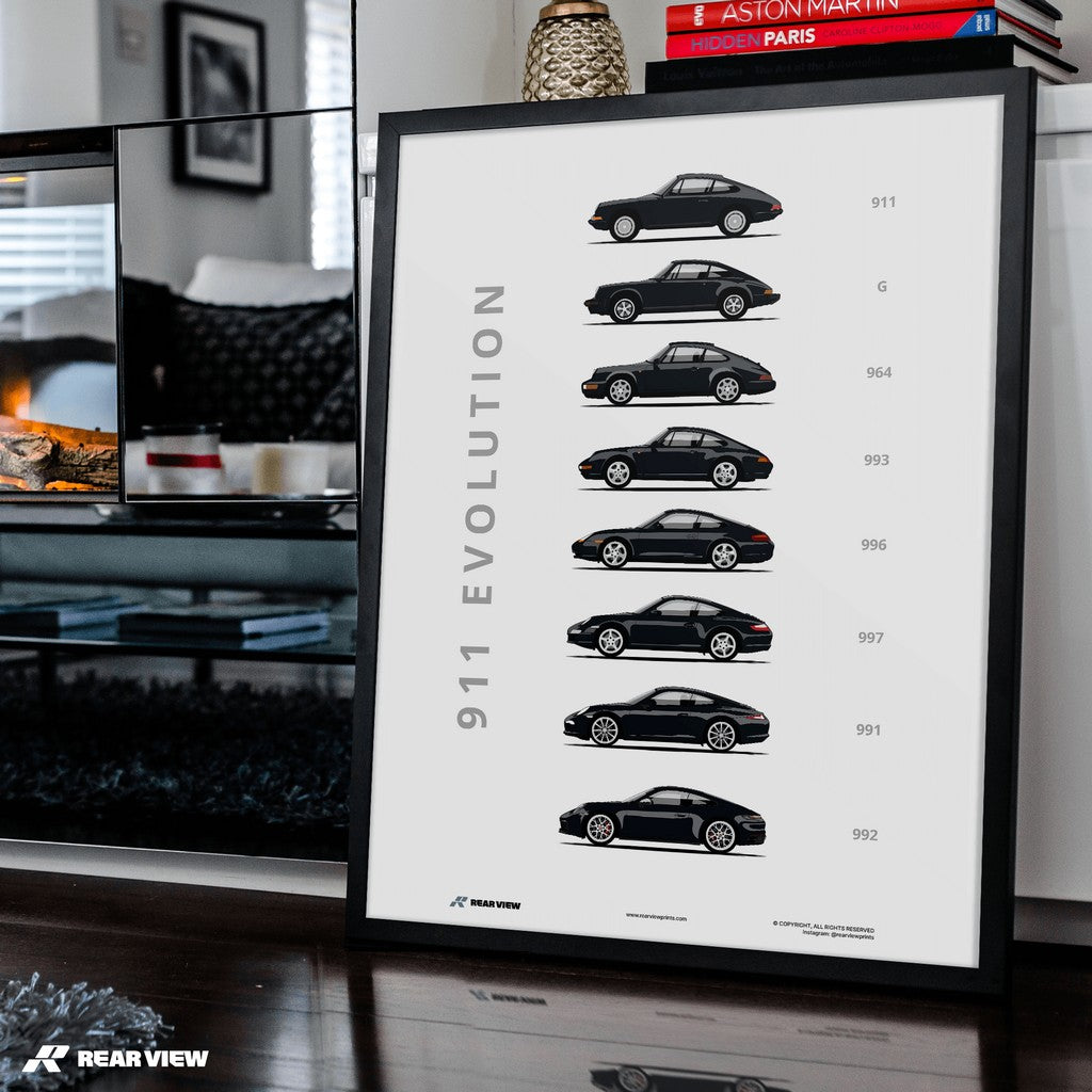911 - Car Art Print