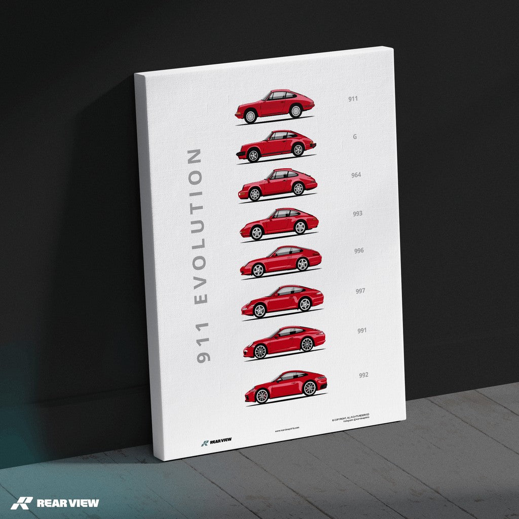 911 - Car Art Print