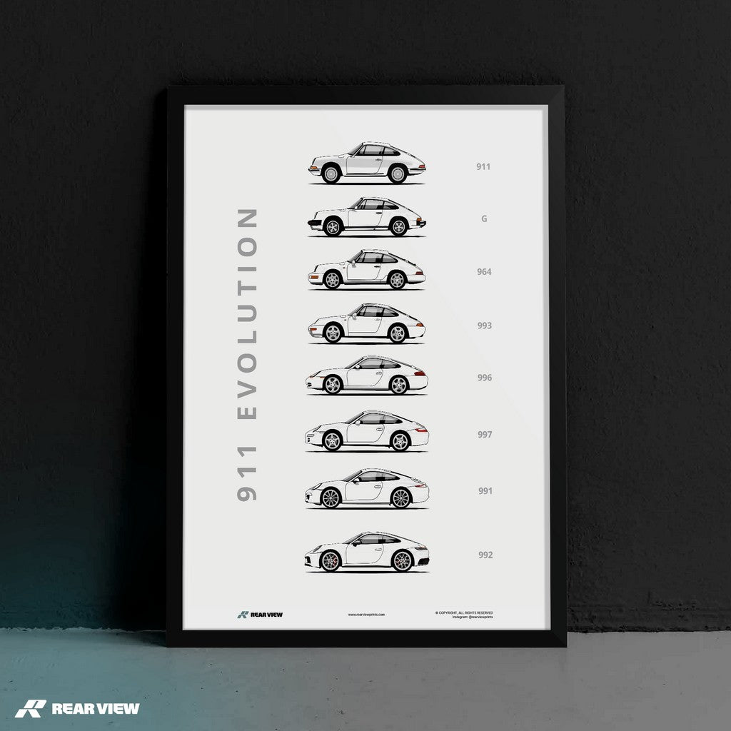 911 - Car Art Print