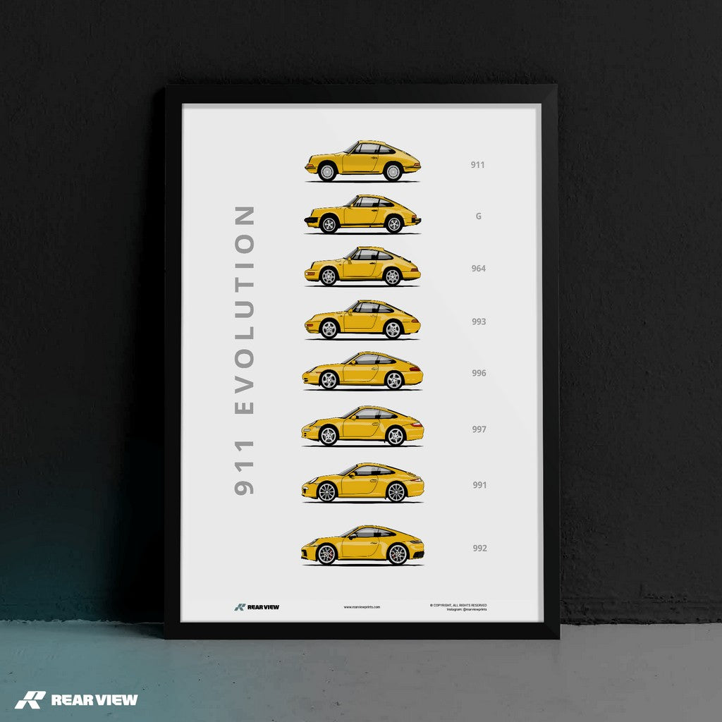 911 - Car Art Print