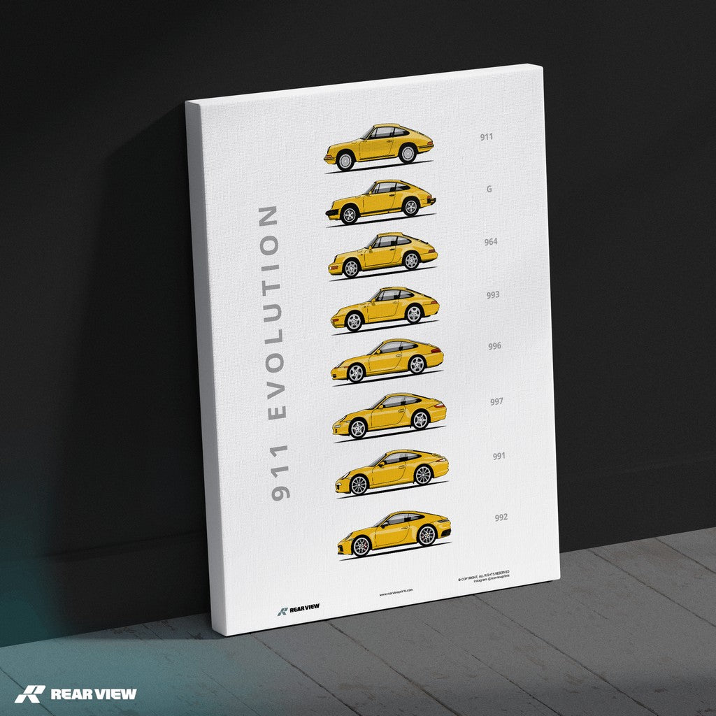 911 - Car Art Print
