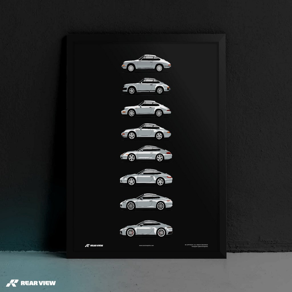 Rolling Icons – 911 Art Print