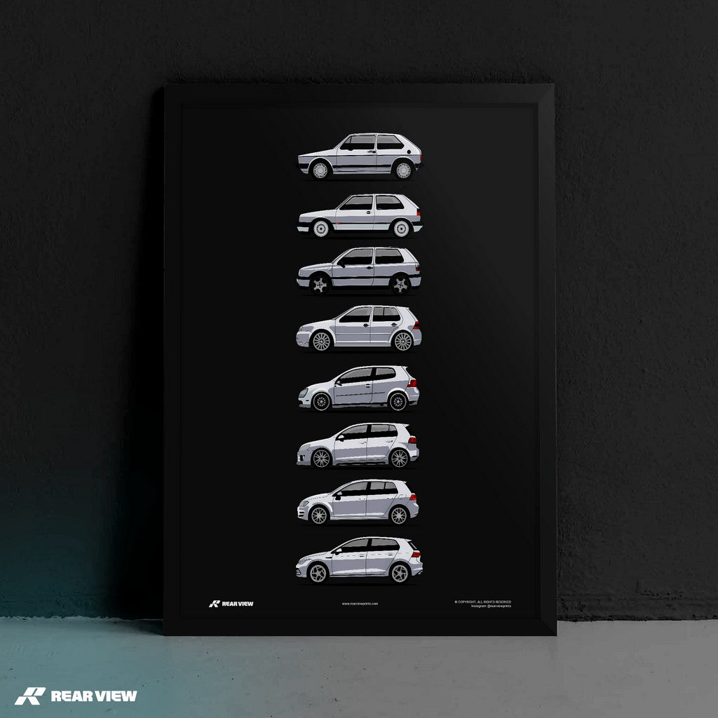 Fast Lane Roots – GTI Art Print