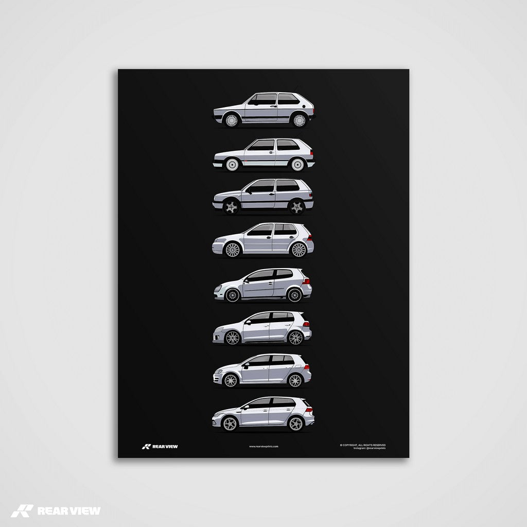 Fast Lane Roots – GTI Art Print