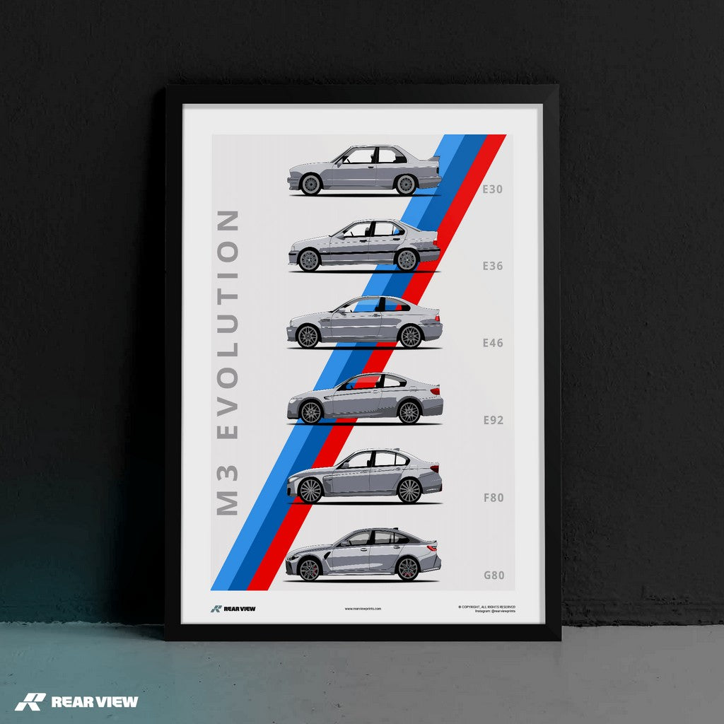 Power Lines – M3 Evolution Art Print