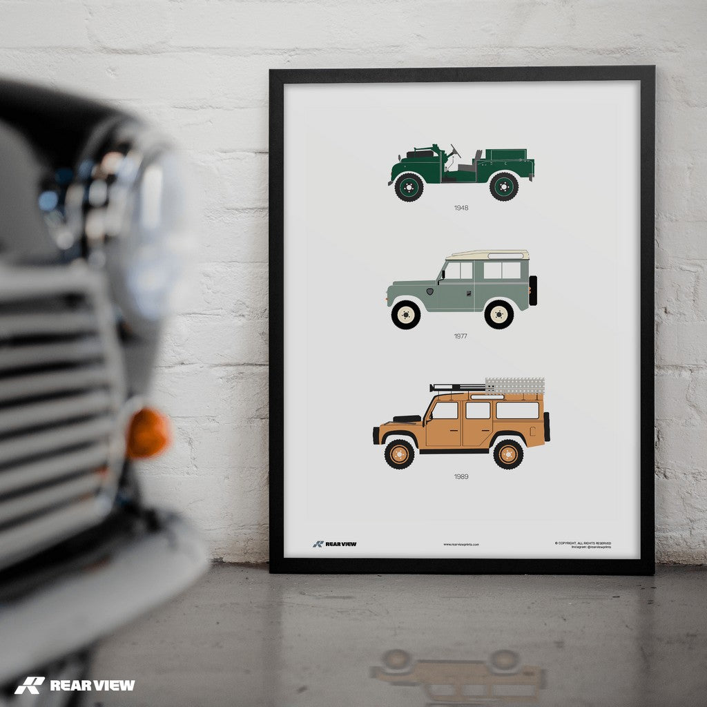 The British Workhorse - Defender Art Print