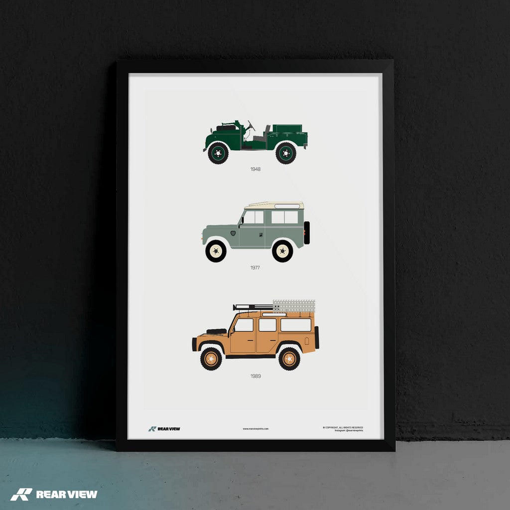 The British Workhorse - Defender Art Print