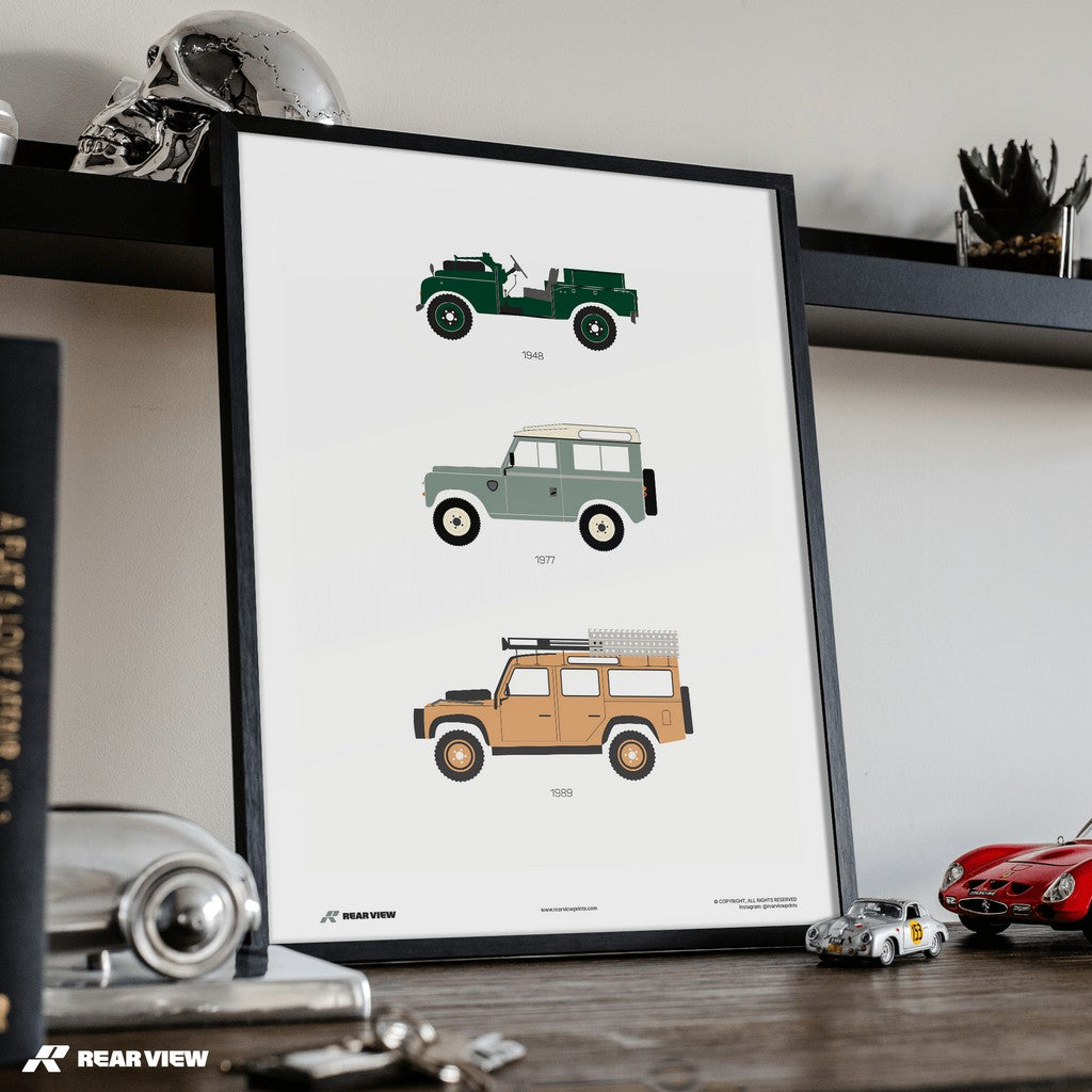 The British Workhorse - Defender Art Print