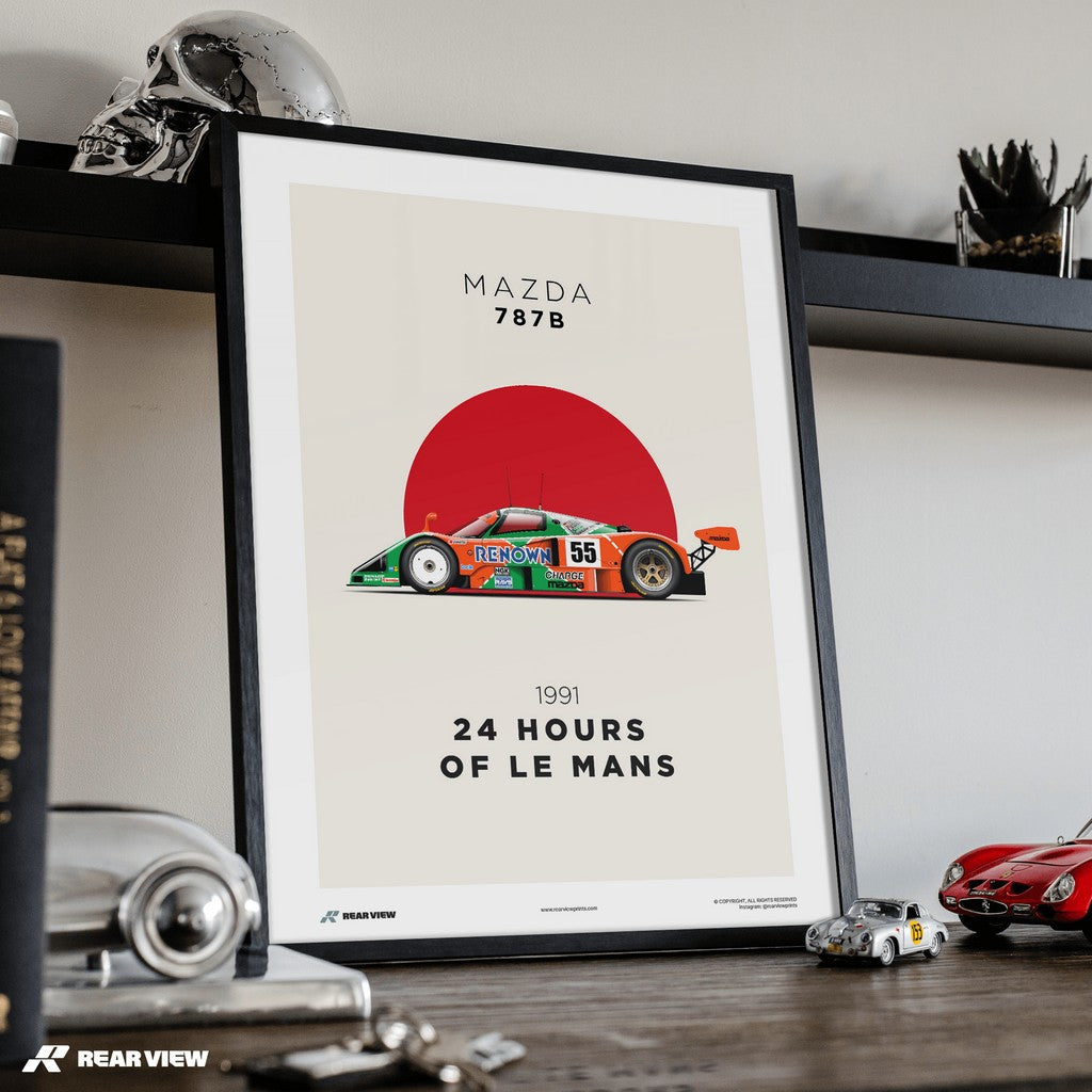 Gift from the East – 787b Mazda Art Print