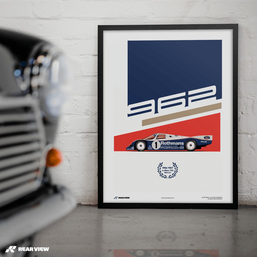 Prototypical Racing – 962 Art Print