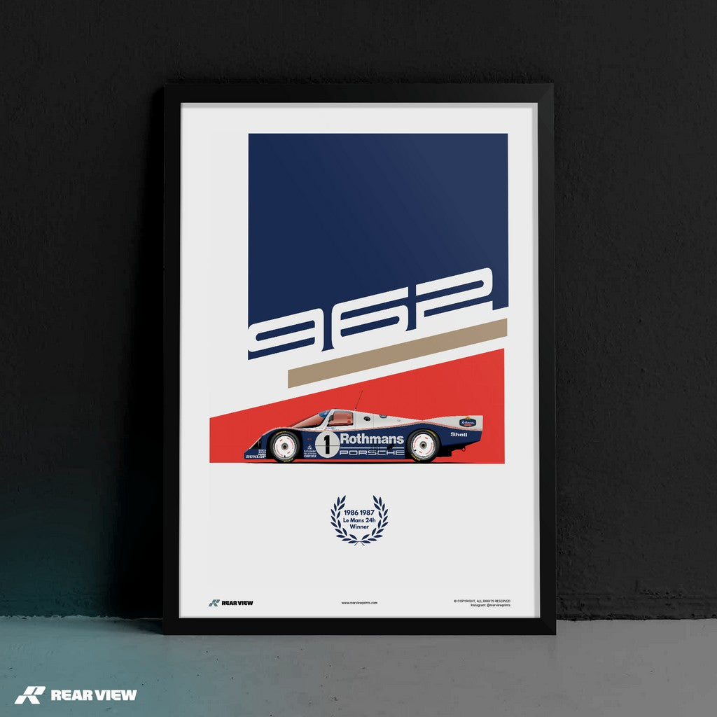 Prototypical Racing – 962 Art Print