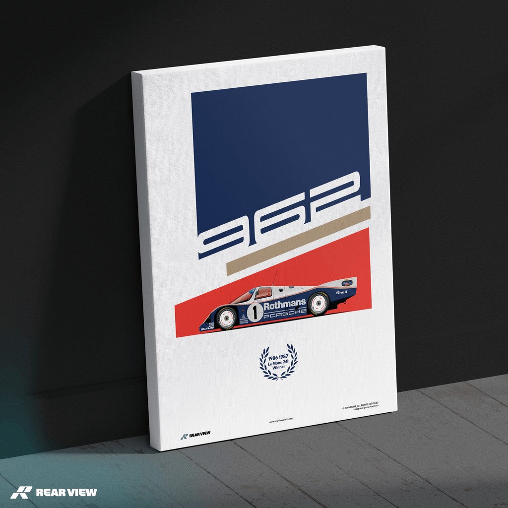 Prototypical Racing – 962 Art Print