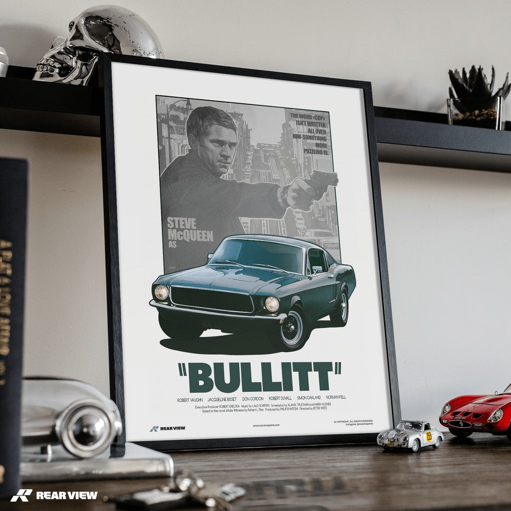 Hollywood Stars - Bullitt Art Print