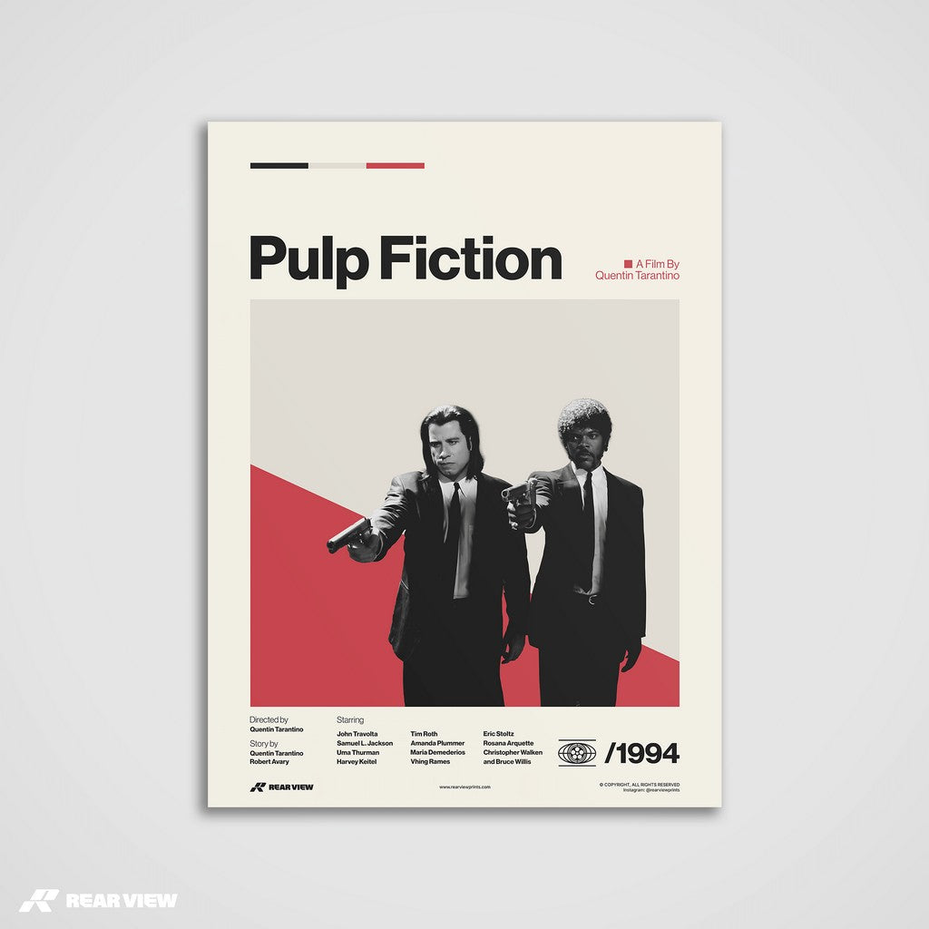 Loaded Dialogue - Pulp Fiction Art Print