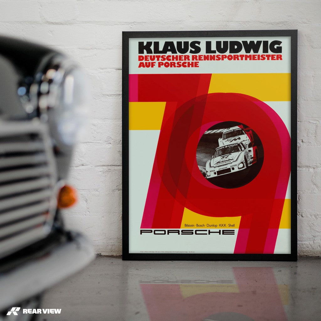 Klaus Ludwig - German Racing Champion Print