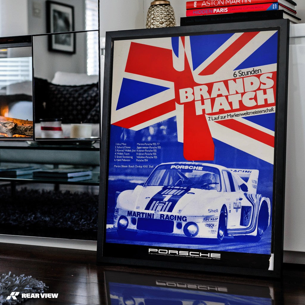 935 - Brands Hatch World Sports Car Champions 1977 Poster