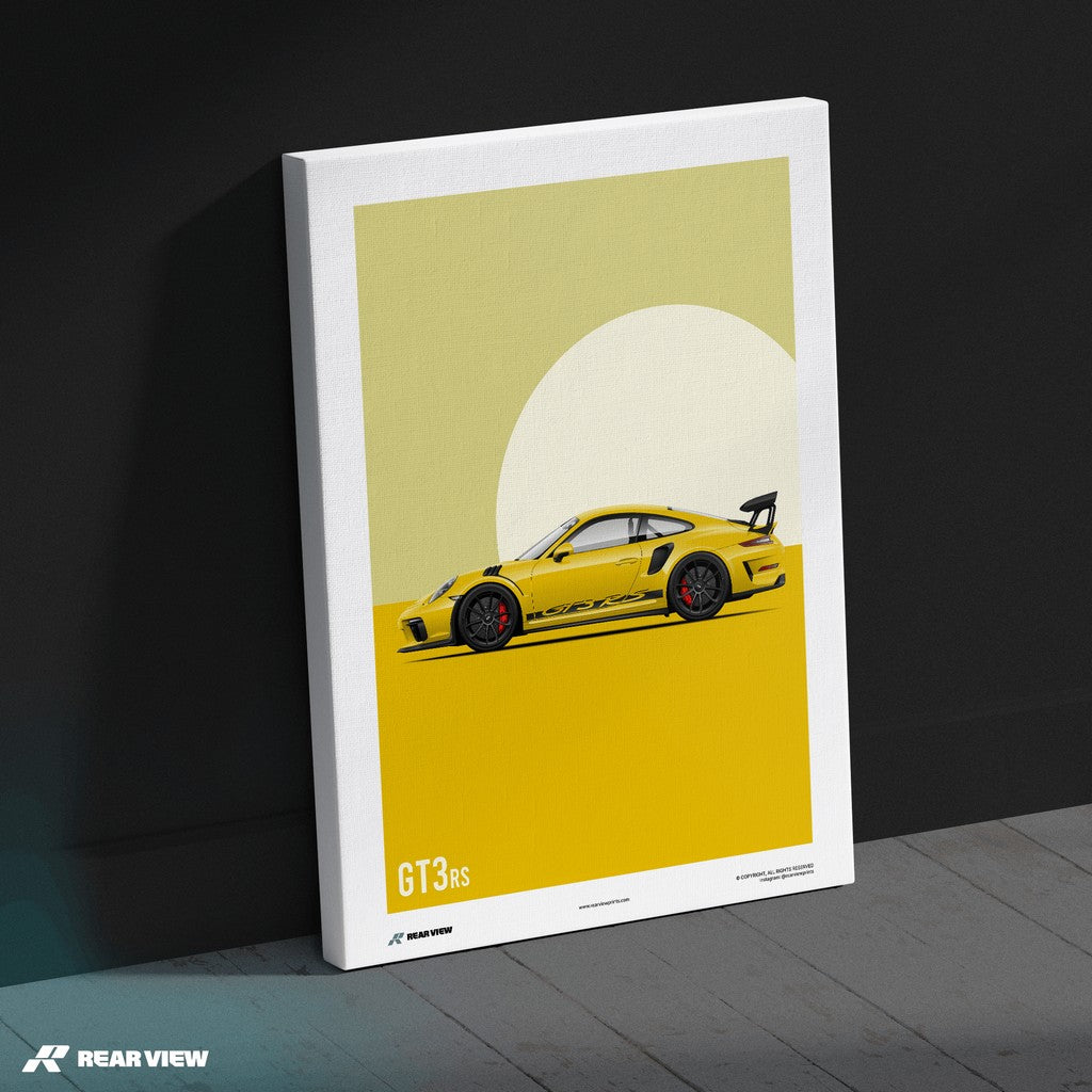 High-Performance Vintage - 911 GT3 Art Print