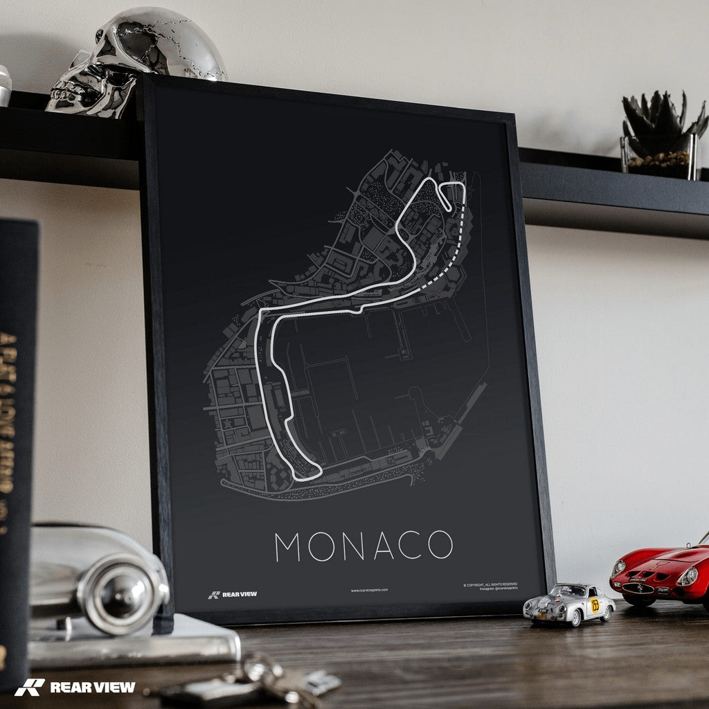The Stage of Real Sport - Monaco Track Art Print