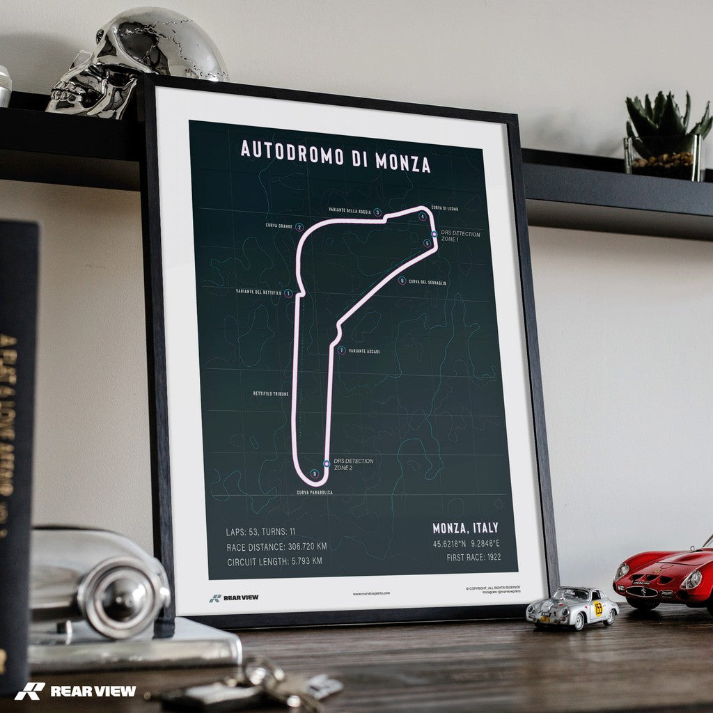 Temple of Speed - Monza Art Print