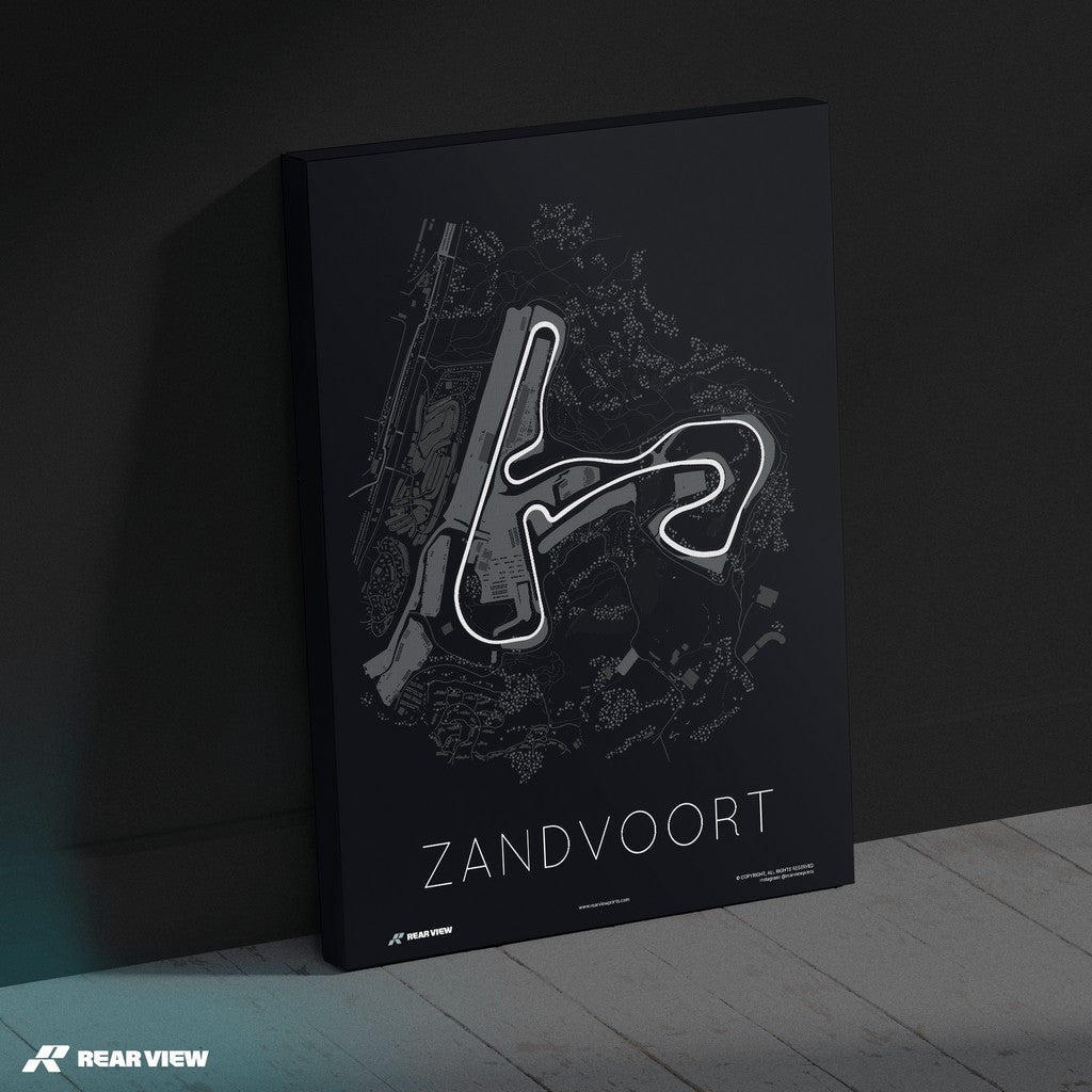 House of Orange - Zandvoort Track Art Print