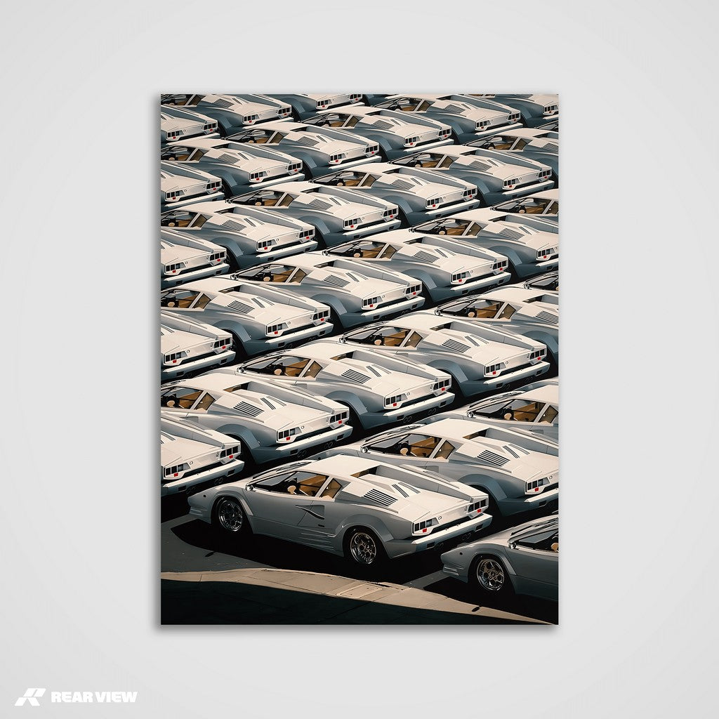 Endless Icons - Countach Art Print